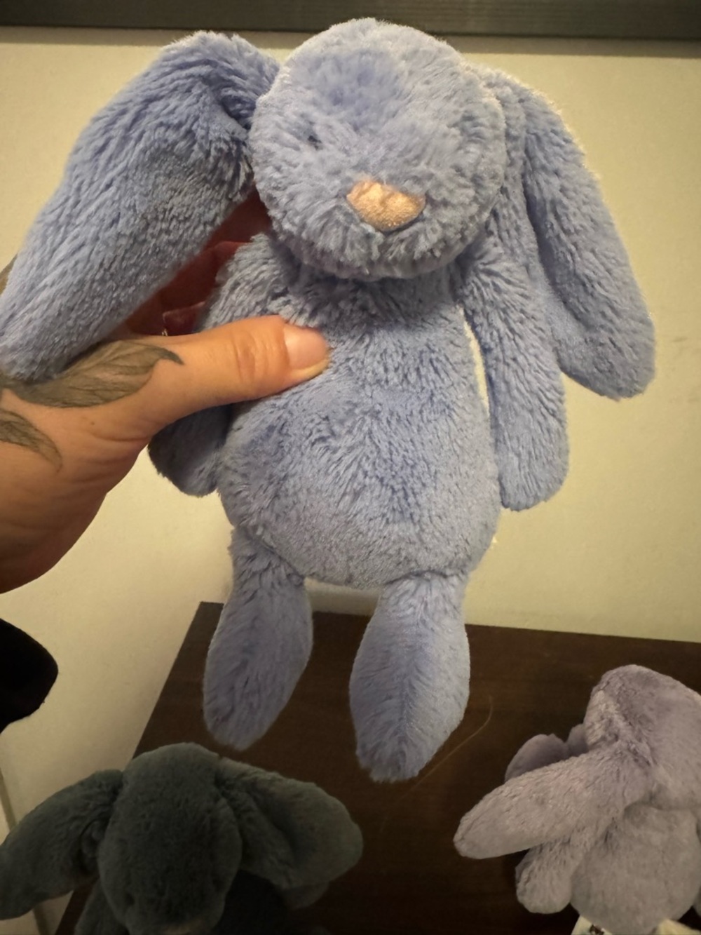 Jellycat Plush Bluebell Small Bashful Bunny Stuffed Animal